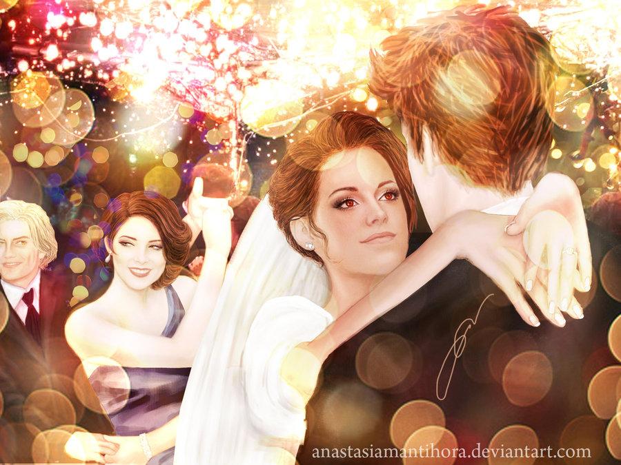 Breaking Dawn : Tournage de la scène de mariage