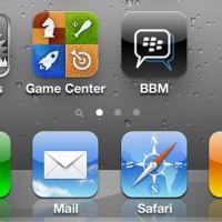BlackBerry Messenger NE SERA PAS sur l’Apple Store !