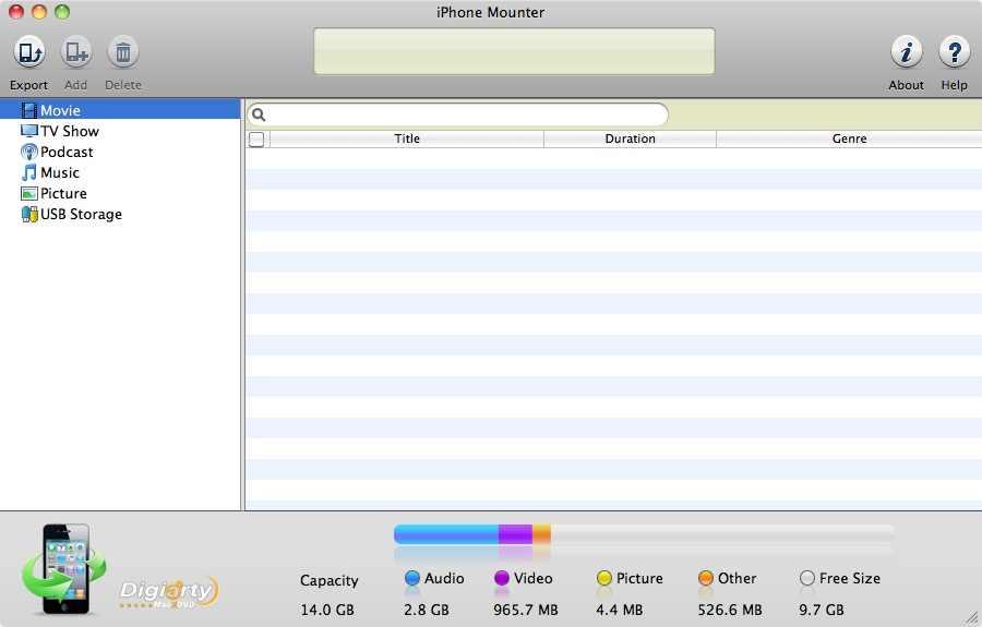 Récupération des fichiers sur l’iPhone, l’iPod touch et l’iPad