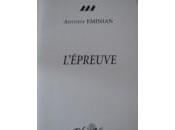 Antoine Eminian L’Epreuve