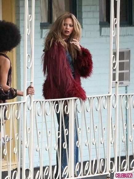 Shooting Photo : Beyoncé en mode 70′s