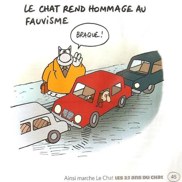 Geluck - Le Chat rend hommage au fauvisme, 2008