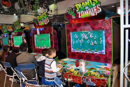 pvsz arcade 1 Plants vs Zombies en salle darcade !