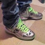 nike lebron 8 ps dunkman on foot images 02 150x150 Nouvelles images: Nike LeBron 8 P.S. ‘Dunkman’ 