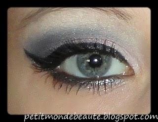 Make up rose et noir