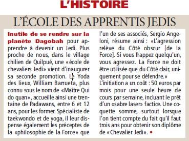 Histoire Une Ecole de Jedis ! 
