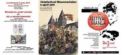 Les Festivals BD du printemps 2011 (épisode 2 bis)