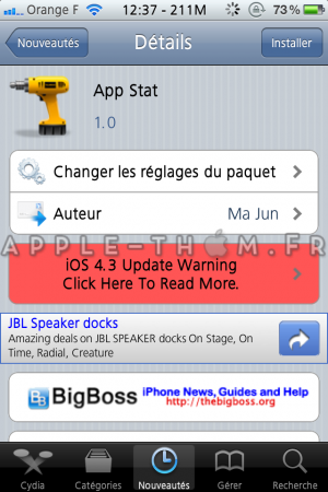 App Stat 1.0 : Les statistiques de vos applications !