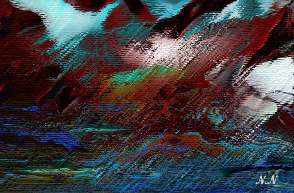 Cercles de pluie sur la mer (Alex Abouladzé)