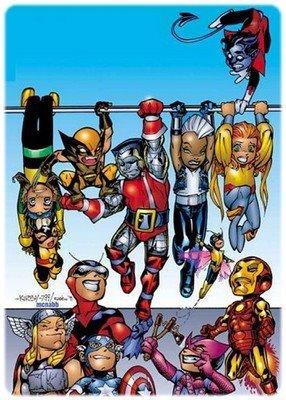 [Fanbook et autres] X-babies une version des X-Men en mini inventée par Claremont