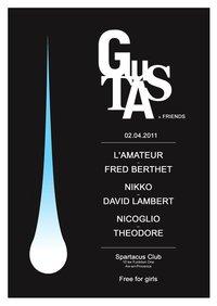 GUSTA & FRIENDS @ SPARTACUS CLUB 02/04/11