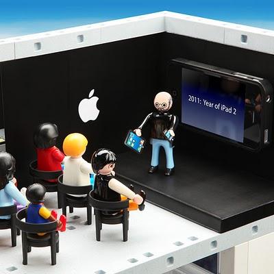 Apple Store en Playmobil !