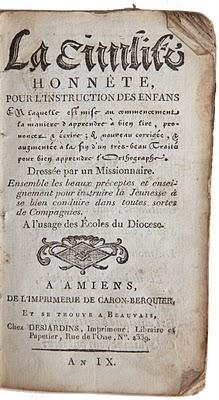 Un nouvel ouvrage de référence: Les Caractères de civilité, Typographie et calligraphie sous L'Ancien Régime, par Rémi Jimenes