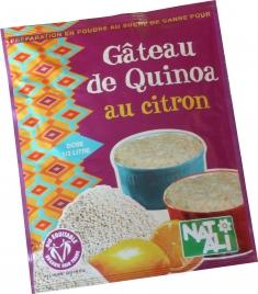 Gâteau de quinoa au citron de la marque Natali