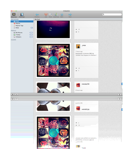 Instadesk1 InstaDesk: Le client Instagram sur Mac de qualité