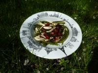 Salade pour cerisier en fleurs