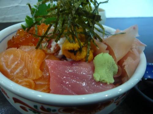 alimentation,cuisine japonaise,kura,paris,la muette,chirashi,poisson cru