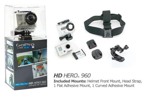 La Caméra GoPro HD 960 bientôt mienne!