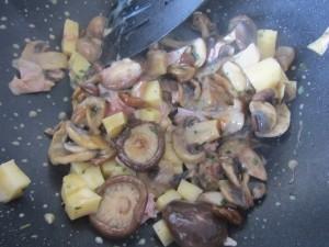 cuisson champignons