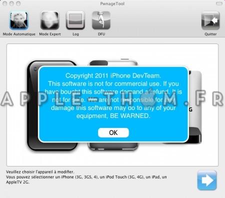 Le Jailbreak Untethered de l’iOS 4.3.1 est disponible via Redsn0w 0.9.6rc9 et PwnageTool 4.3