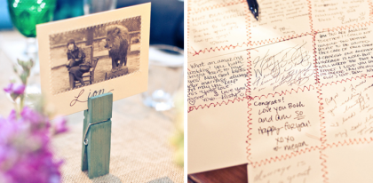 Promenons-nous sous la pluie… {Real Wedding}