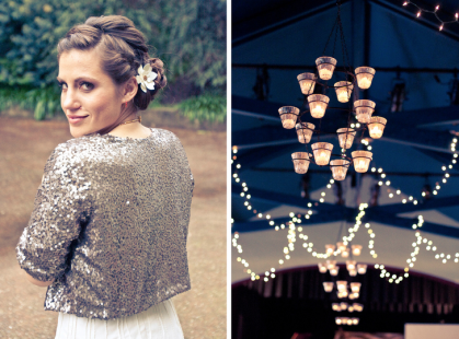 Promenons-nous sous la pluie… {Real Wedding}