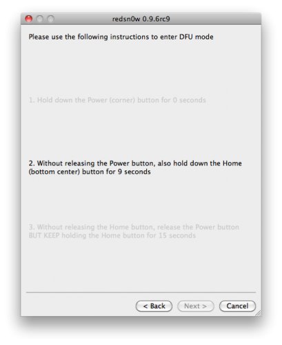 [TUTO] Jailbreak 4.3.1 iPhone 4 RedsnOw Mac