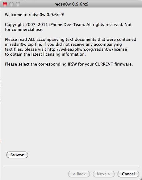 Jailbreak 4.3.1 untethered dispo avec redsn0w !