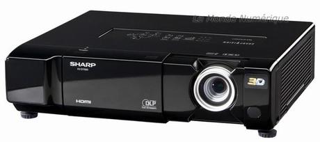 Le premier vidéoprojecteur DLP 3D Full HD, XV-Z17000 de Sharp bientôt disponible