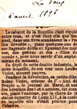 cabaret,roquille,porcherons