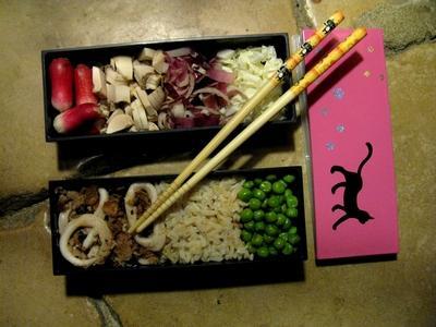 Un bento de déplacement Un bento de déplacement