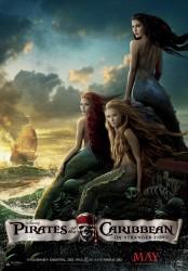 Affiche Sirenes - Pirates des Caraibes Fontaine de Jouvence