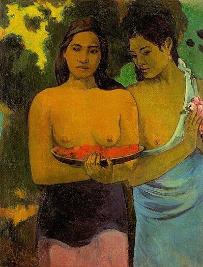 Deux femmes, Paul Gauguin