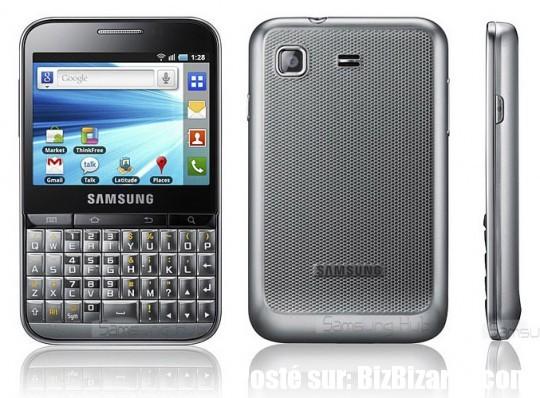 telephones Samsung Galaxy Pro android smartphone 540x398 LE SAMSUNG GALAXY PRO EST ANNONCE 