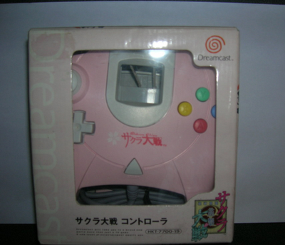 Dreamcast Controller Sakura Taisen Design Rose