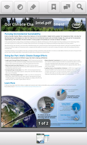 repligo reader toolbar 336x560 Repligo Reader le meilleur lecteur de PDF pour tablette Android.