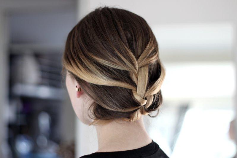 Two Toned French Braid