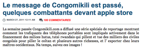 La réussite de la collaboration: R.M COMMUNICATION et CONGOMIKILI