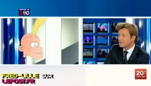 France 2 – Interview virtuelle de titeuf par Laurent Delahousse