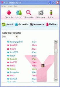 Yes messenger, le premier messenger de rencontre