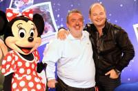 Dominique Farrugia, Cauet et Minnie au Festival des Moments Magiques Disney à Disneyland Paris