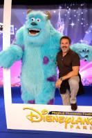 José Garcia et Sully de Monstres & Cie au Festival des Moments Magiques Disney à Disneyland Paris