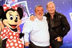Dominique Farrugia, Cauet et Minnie au Festival des Moments Magiques Disney à Disneyland Paris