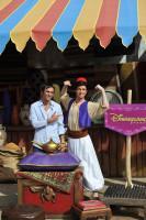 Samuel Benchetrit et Aladdin au Festival des Moments Magiques Disney à Disneyland Paris
