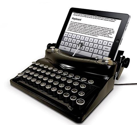 Une machine à écrire pour iPad