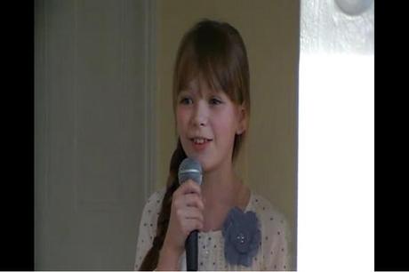 Quand Connie TAlbot, 10ans , reprend Someone like you d'Adele