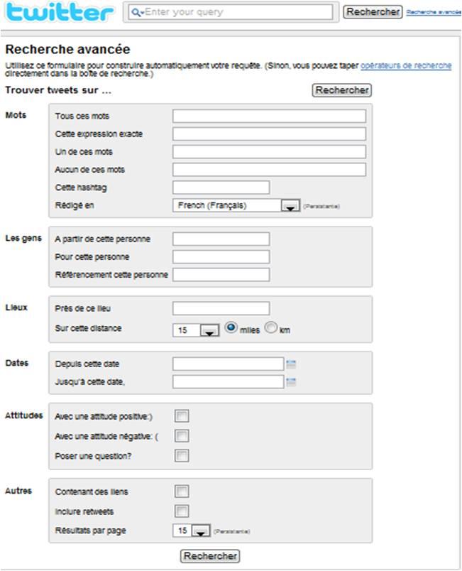 Twitter améliore son moteur de recherche
