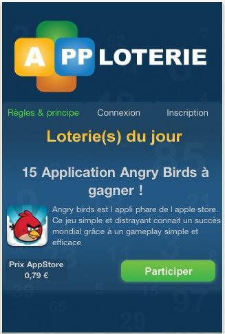 screen capture5 Remportez des applications avec Apploterie