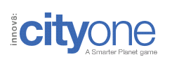 Logo - IBM - CityOne - Serious Game - développement durable - ville 2.0