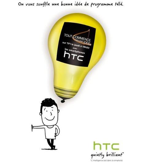 HTC : « Tout commence par une idée »